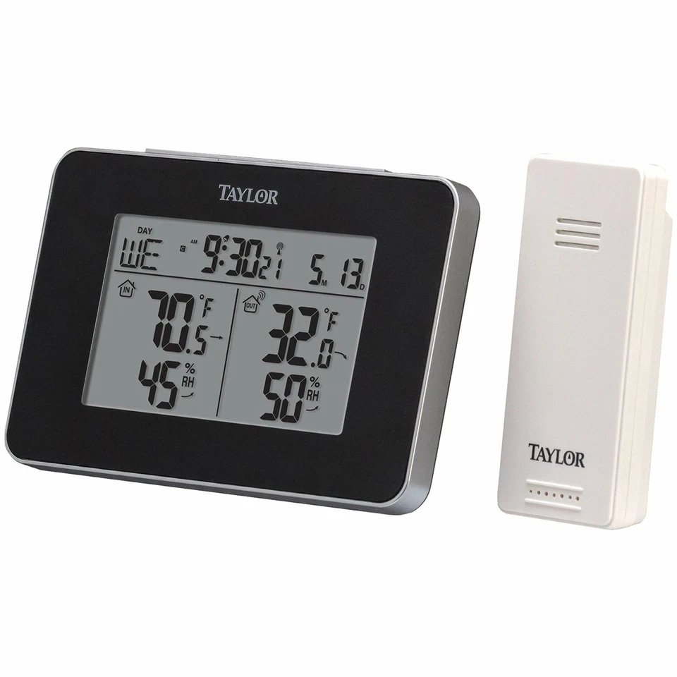 Taylor Precision Products 1731 Indoor/Outdoor Weather Station w/Hygrometer - Image 1 of 4