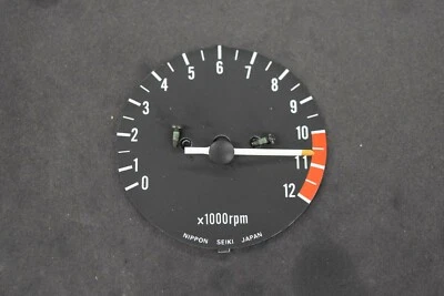 KAWASAKI 1981 1982 KZ305 A1 A2 B1 CSR TACHOMETER GAUGE FACE TRIM COVER & NEEDLE  - Image 1 of 4