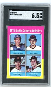 1975 Topps GARY CARTER ROOKIE Expos Mets #620 SGC 6.5 EX/NM+ Condition