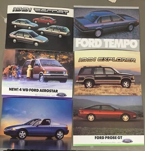 T5496     AUTOS   POSTCARD LOT,  6  DIF. CARDS - Picture 1 of 2