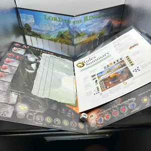 Lord Of The Rings Game Board Parts Instructions Rules Die Game Hasbro 2000 LOTR - Picture 1 of 20
