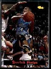 Derrick Phelps 1994-95 Classic Draft Printer's Proofs /975 #43 North Carolina