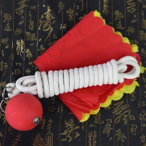 Rubber Meteor Hammer Weight Throw Exercise Ball Rope Dart Soft Martial Arts Tool - Picture 1 of 12