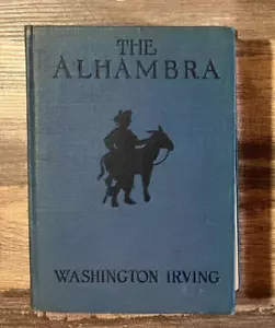 OL - RARE Classic Vintage 1926 HC Book - The Alhambra by Washington Irving - Picture 1 of 3