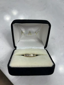 preowned diamond anniversary wedding band - Picture 1 of 1