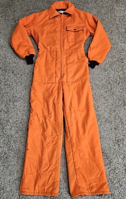 Vintage American Field Sportswear Coveralls Size M Hunters Orange Insulated USA - Image 1 of 4