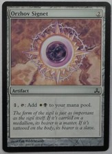 MAGIC THE GATHERING MTG 2006 GUILDPACT ORZHOV SIGNET ARTIFACT CARD