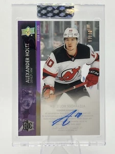 2021-2022 Upper Deck Clear Cut ALEXANDER HOLTZ ROOKIE HIGH GLOSS 01/10 FOP - Picture 1 of 2
