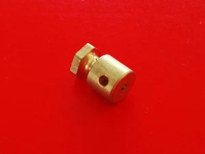 THROTTLE CABLE NIPPLE FITTING BARREL • NOS Aermacchi Harley X90 M50 M65 Leggero - Foto 1 di 1