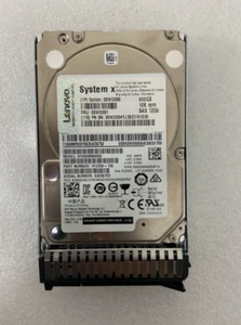 00WG690 00WG691 IBM LENOVO 600GB SAS 10K 12GBPS 2.5" G3HS X3650M5 Hard Drive - Picture 1 of 2