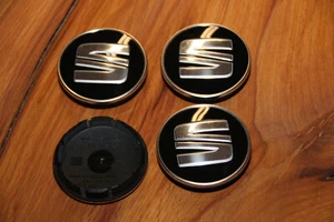 4 x Original Seat Leon ibiza Nabenkappen Felgendeckel Nabendeckel 5F0601171 TOP - Bild 1 von 1