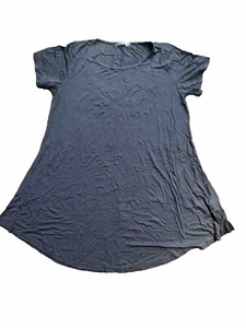 Camiseta gris ligera de manga corta para mujer talla 3x ajuste cómodo relajado - Imagen 1 de 5