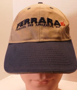 Ferrara Fire Appatatus Vintage correa trasera sombrero bomberos lucha contra incendios - Imagen 1 de 9