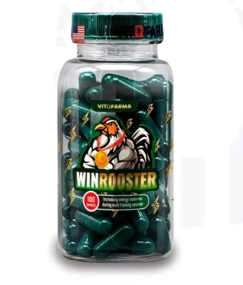 Vitaminas herbales naturales winrooster 100 cap vitaminas para gallos (para animales) Foto 1 de 3