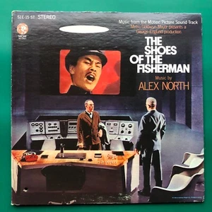 Alex North SHOES OF THE FISHERMAN Film Soundtrack LP Anthony Quinn Olivier USA - Picture 1 of 24
