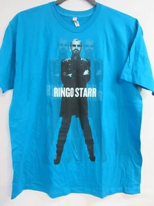 RINGO STARR OFFICIAL MERCH  TRIPLE PIC BAND CONCERT MUSIC T-SHIRT EXTRA LARGE - Picture 1 of 3