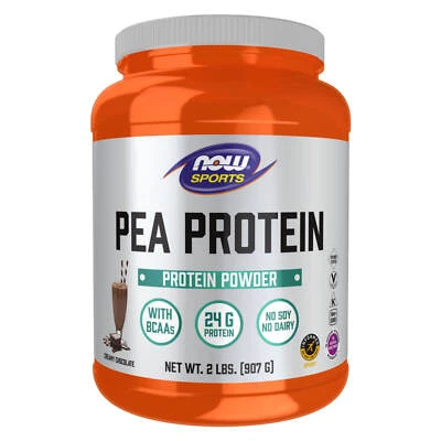 NOW FOODS Pea Protein Creamy Chocolate Powder 2 lbs. - Image 1 of 4