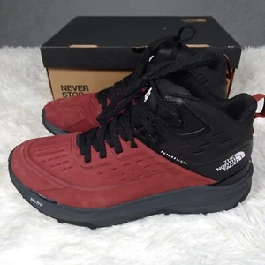 The North Face Hombres 10.5 Vectiv EXPLORIS 2 Mid FUTURELIGHT Botas de Cuero Rojo Caminata - Imagen 1 de 12