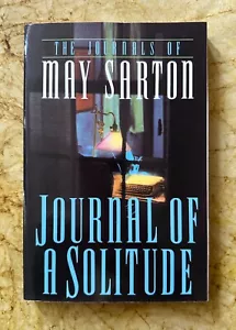MAY SARTON : Journal of a Solitude | 1992 Norton Trade Paperback - VG - Picture 1 of 2