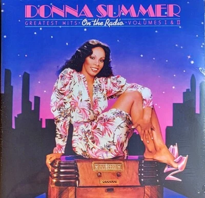 DONNA SUMMER ON THE RADIO: GREATEST HITS VOL.1 & 2 - PINK VINYL 2-LP SET " NEW " Foto 1 de 2