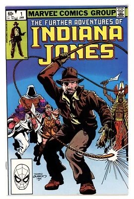 Otras aventuras de Indiana Jones #1 casi nuevo- 9,2 1982 cubierta de Terry Austin Foto 1 de 2