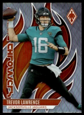 2023 Panini Phoenix Flame Throwers Trevor Lawrence Jacksonville Jaguars #FLA-22 - Image 1 of 2