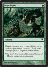 Prey Upon - Foil ~ Near Mint Innistrad MTG Magic UltimateMTG Green Card