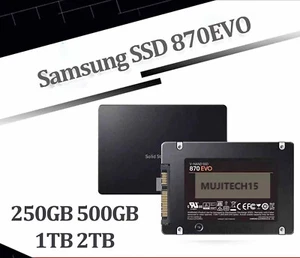SAMSUNG 2.5'' 870 EVO SATAIII SSD 500 250GB 1 2TB Internal Solid State Drive LOT - Picture 1 of 11