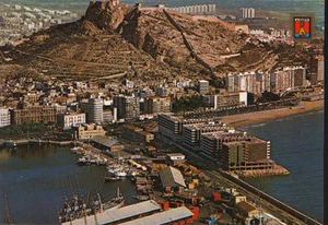 POSTAL DE ALICANTE APARTHOTEL MELIA PUERTO POSTCARD POSTKARTE CC01682 - Imagen 1 de 1