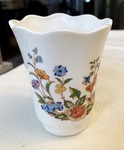 vintage AYNSLEY COTTAGE GARDEN BONE CHINA VASE - Picture 1 of 3