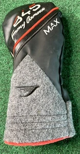 Tommy Armour Golf 845 Max Driver Headcover Schwarz Rot Grau - Bild 1 von 5