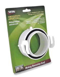 T05-2285VP Valterra 3"Std. Bayonet x 3" Thetford Bayonet Universal Adapter - Foto 1 di 1