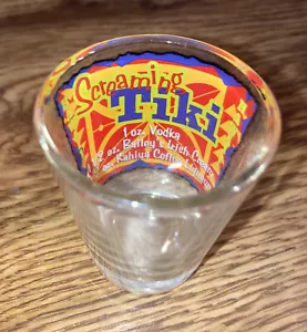Vintage Shot Glass Recipe Glass, Screaming Tiki - Picture 1 of 3