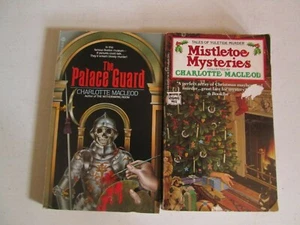 CHARLOTTE MACLEOD LOT 2 MYSTERY PAPERBACKS The Palace Guard Mistletoe Mysteries - Picture 1 of 2