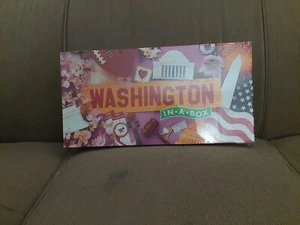 Washington DC in a Box Board Game Monopoly Style Complete Vintage US Capital - Picture 1 of 2