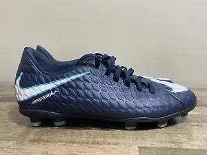 Nike Hypervenom Phade III | Soccer Cleats | Navy Blue | Size 4Y | 852580-414 - Picture 1 of 8
