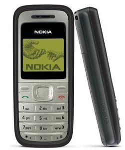 Nokia 1200 Unlocked Oryginalna 2G GSM 900/1800 Latarka Telefon komórkowy Klawiatura - Zdjęcie 1 z 20