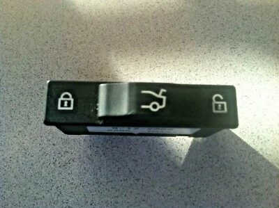 2004-2008 BMW 750i 750Li E65 E66 ~ CENTER CONSOLE TRUNK LID SWITCH ~ OEM PART - Image 1 of 4