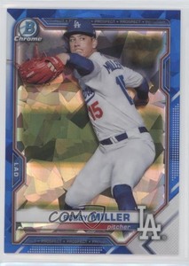 2021 Bowman Sapphire Edition Chrome Prospects Bobby Miller #BCP-75