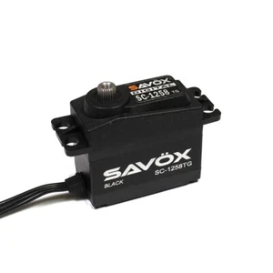 Savox SC-1258TGBE Black Edition Coreless Digital Servo - Picture 1 of 2