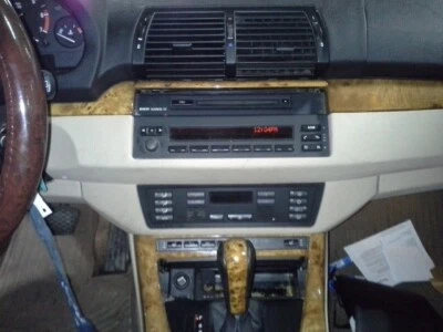 Parasol izquierdo usado se adapta a: BMW X5 2002 iluminado L. tela izquierda grado A Foto 1 de 4