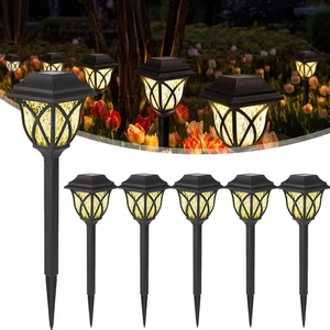 Solarlampe Vintage Solarleuchten für Außen Wasserdicht Solar Gartenleuchten Deko - Bild 1 von 12