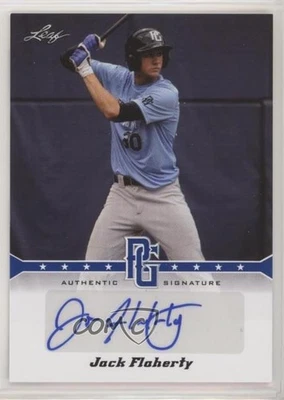 2013 Leaf Perfect Game Showcase Auto Blue /25 Jack Flaherty #A-JF1 Auto - Image 1 of 2