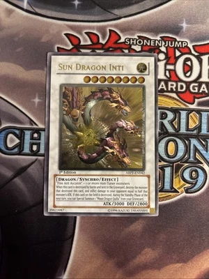 (Mc) Yugioh Sun Dragon Inti ABPF-EN042 Ultimate Rare 1st VLP - Image 1 of 4