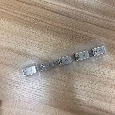 1pc FOXCONN Dual USB3.0 Female 90 Degree Socket Jack Connector - Image 1 of 4