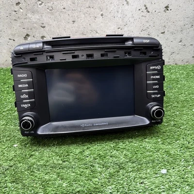Receptor de rádio Kia Sorento 2016-2018 tela de exibição fabricante de equipamento original 96160-c6300wk - Imagem 1 de 4