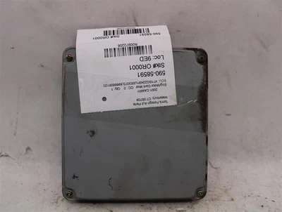 ECU ECM COMPUTER TOYOTA SOLARA CAMRY 00 01 AUTO 4 CYL 8966606120 972206 - Image 1 of 4