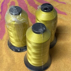 Coats Co. GRAL NL POLYESTER THREAD SPOOL Yellow Lemon SrAO235527 Lot. - Bild 1 von 8