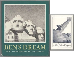 Chris VAN ALLSBURG / BEN'S DREAM 1st Edition 1982 #201396 - Imagen 1 de 2