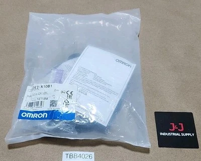 *NEW FACTORY SEALED* Omron E2E2-X10B1 Proximity Sensor 12 To 24Vdc 2M + Warranty - Image 1 of 3